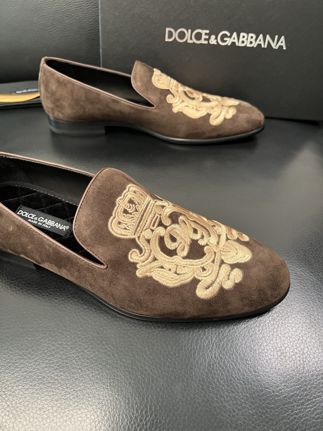 Dolce & Gabbana 高品质 顶级工艺品 杜嘉班纳 爆款皮鞋专柜新品同步，鞋面意大利进口牛皮面