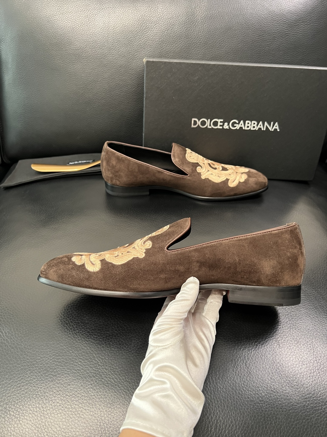 Dolce & Gabbana 高品质 顶级工艺品 杜嘉班纳 爆款皮鞋专柜新品同步，鞋面意大利进口牛皮面