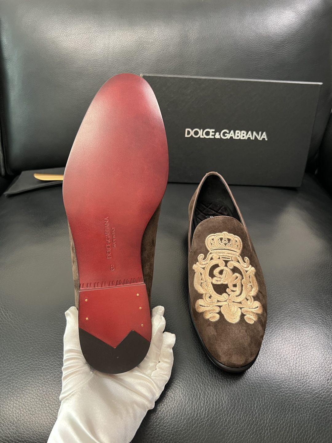 Dolce & Gabbana 高品质 顶级工艺品 杜嘉班纳 爆款皮鞋专柜新品同步，鞋面意大利进口牛皮面