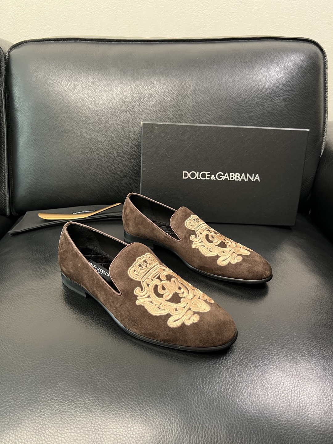 Dolce & Gabbana 高品质 顶级工艺品 杜嘉班纳 爆款皮鞋专柜新品同步，鞋面意大利进口牛皮面
