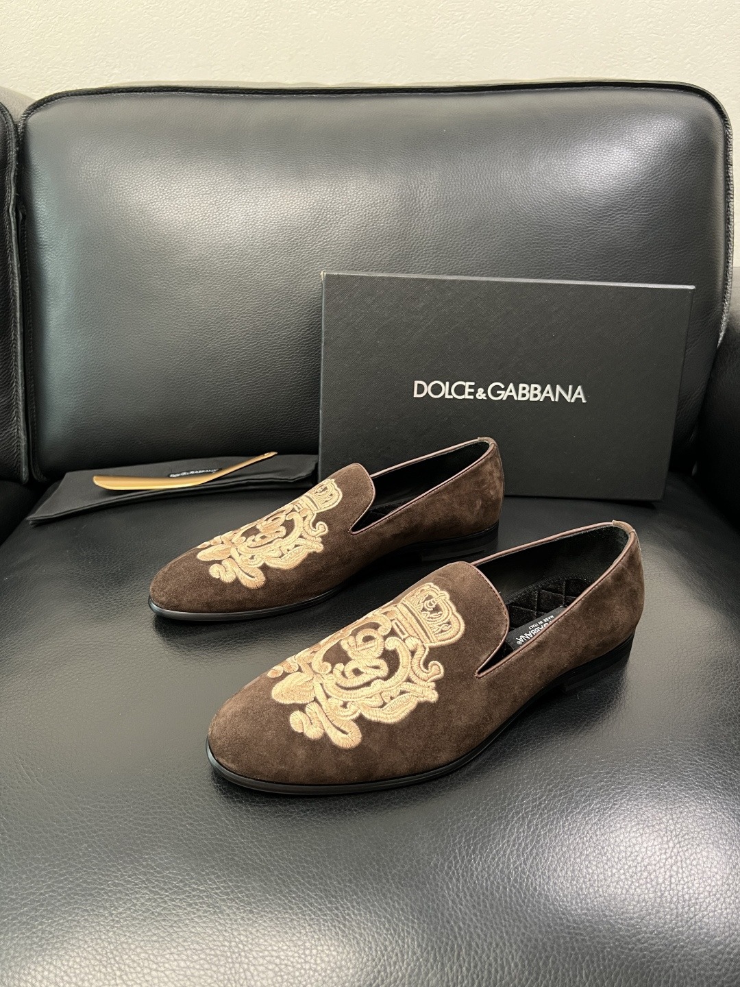 Dolce & Gabbana 高品质 顶级工艺品 杜嘉班纳 爆款皮鞋专柜新品同步，鞋面意大利进口牛皮面