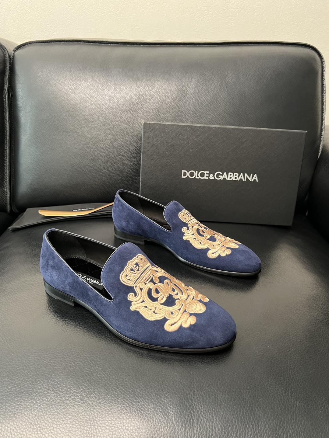 Dolce & Gabbana 高品质 顶级工艺品 杜嘉班纳 爆款皮鞋专柜新品同步，鞋面意大利进口牛皮面