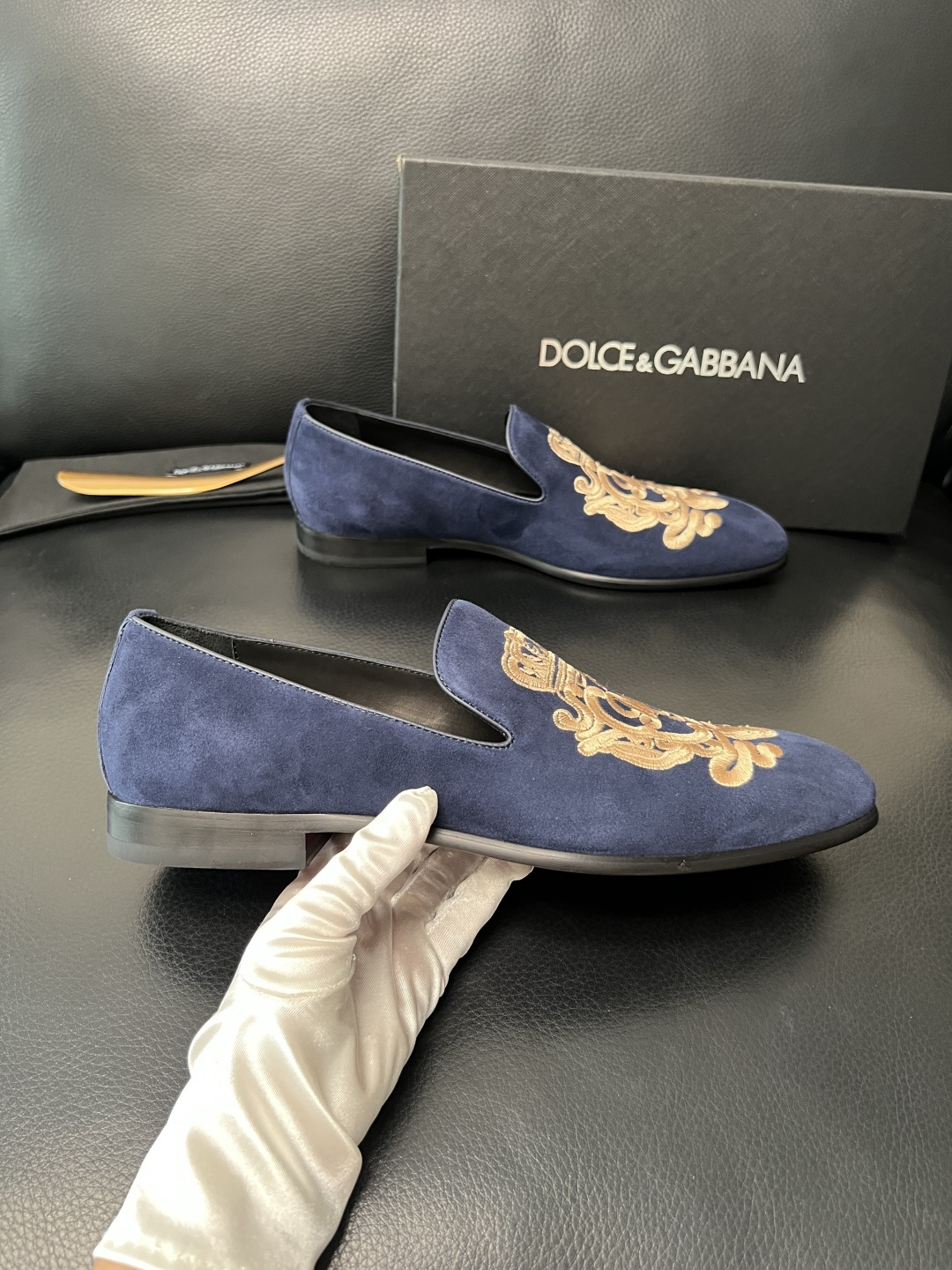 Dolce & Gabbana 高品质 顶级工艺品 杜嘉班纳 爆款皮鞋专柜新品同步，鞋面意大利进口牛皮面