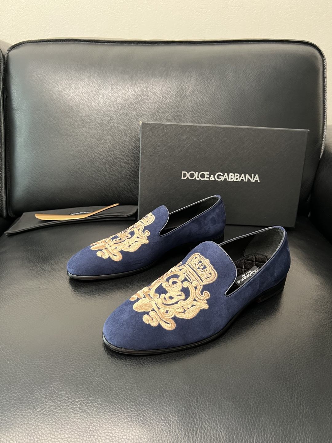 Dolce & Gabbana 高品质 顶级工艺品 杜嘉班纳 爆款皮鞋专柜新品同步，鞋面意大利进口牛皮面