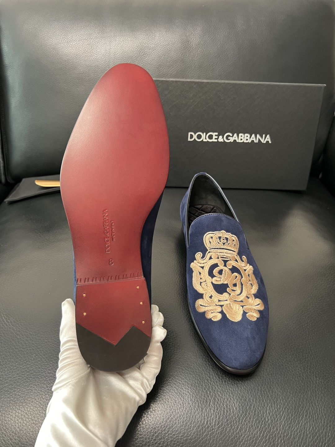 Dolce & Gabbana 高品质 顶级工艺品 杜嘉班纳 爆款皮鞋专柜新品同步，鞋面意大利进口牛皮面
