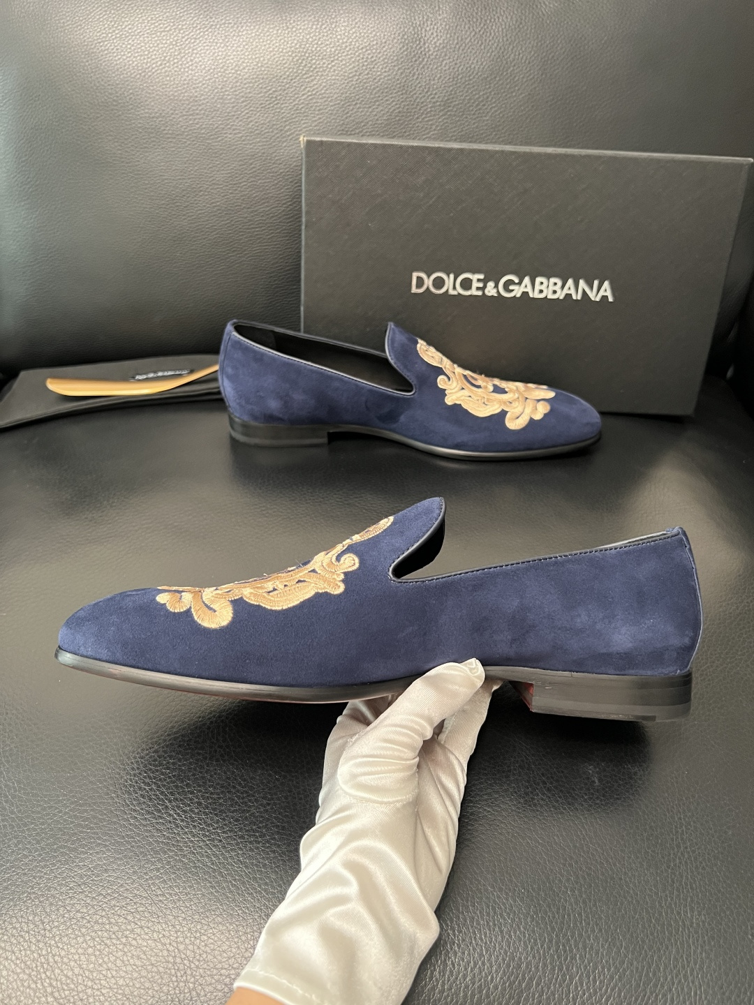 Dolce & Gabbana 高品质 顶级工艺品 杜嘉班纳 爆款皮鞋专柜新品同步，鞋面意大利进口牛皮面