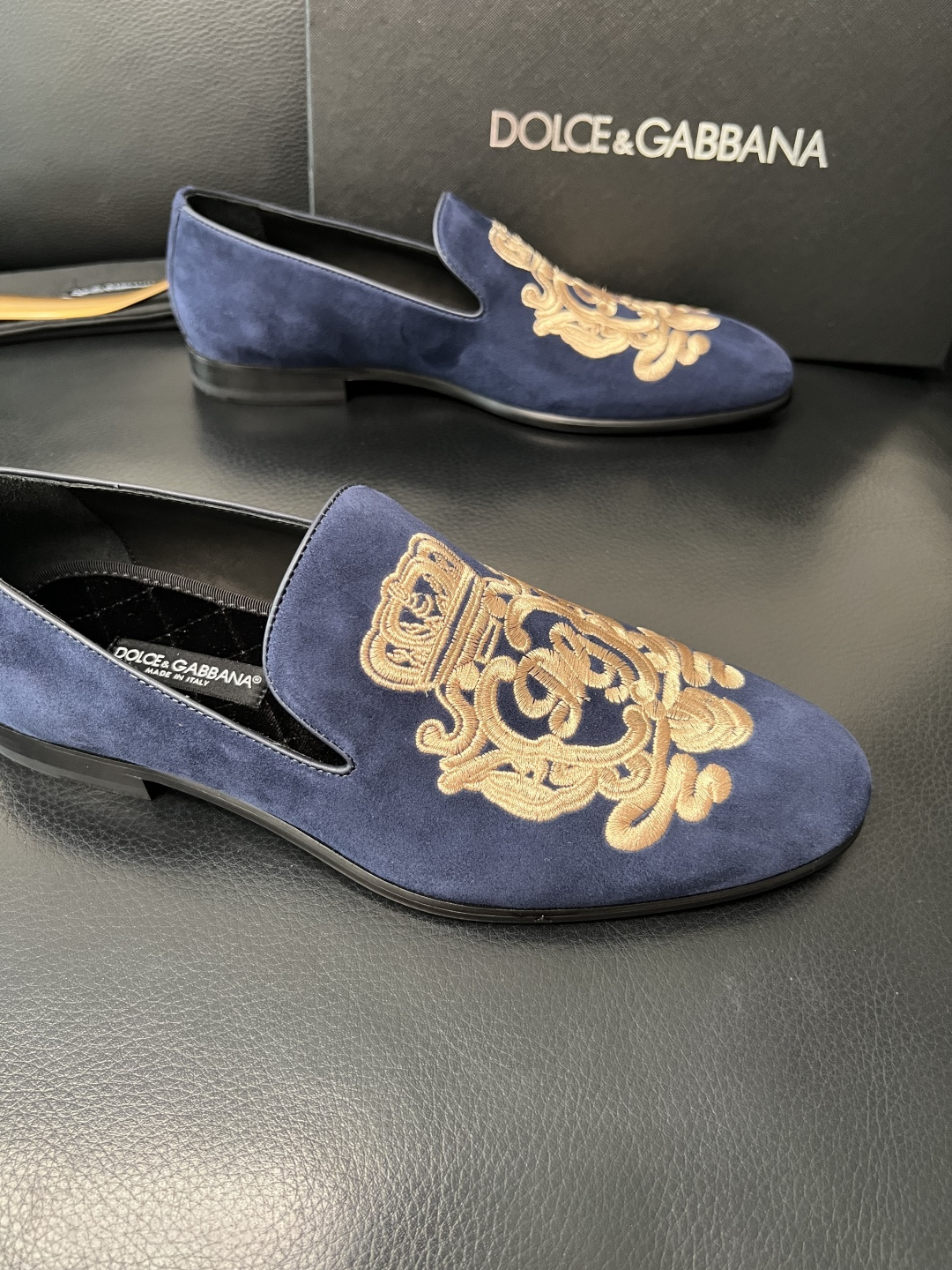 Dolce & Gabbana 高品质 顶级工艺品 杜嘉班纳 爆款皮鞋专柜新品同步，鞋面意大利进口牛皮面