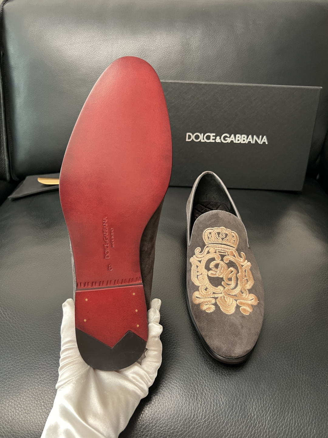 Dolce & Gabbana 高品质 顶级工艺品 杜嘉班纳 爆款皮鞋专柜新品同步，鞋面意大利进口牛皮面