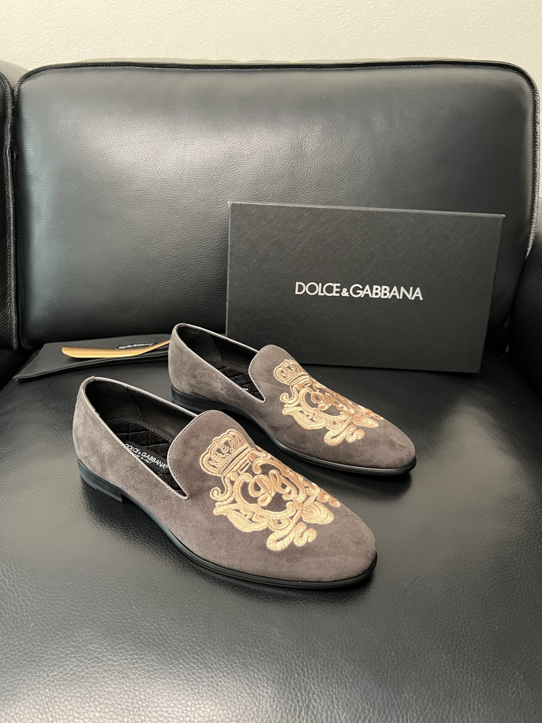 Dolce & Gabbana 高品质 顶级工艺品 杜嘉班纳 爆款皮鞋专柜新品同步，鞋面意大利进口牛皮面