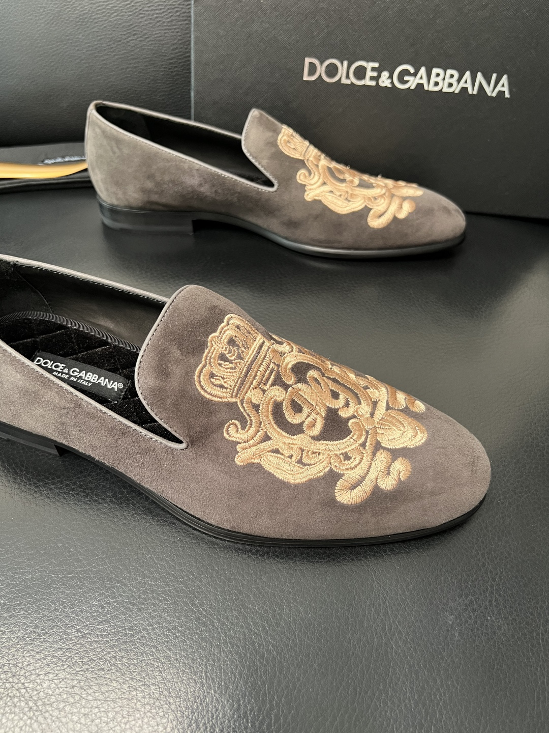 Dolce & Gabbana 高品质 顶级工艺品 杜嘉班纳 爆款皮鞋专柜新品同步，鞋面意大利进口牛皮面