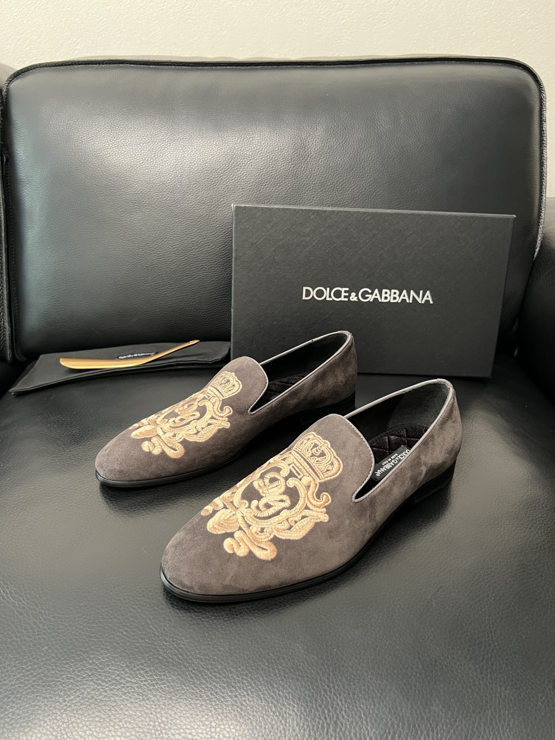 Dolce & Gabbana 高品质 顶级工艺品 杜嘉班纳 爆款皮鞋专柜新品同步，鞋面意大利进口牛皮面