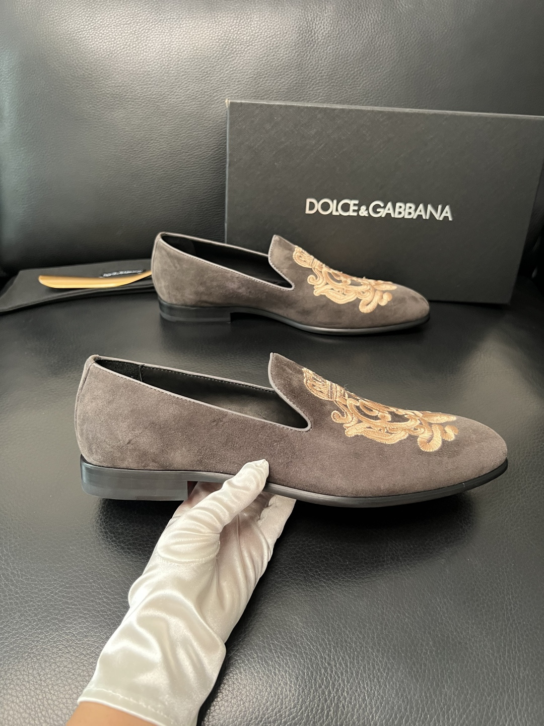 Dolce & Gabbana 高品质 顶级工艺品 杜嘉班纳 爆款皮鞋专柜新品同步，鞋面意大利进口牛皮面
