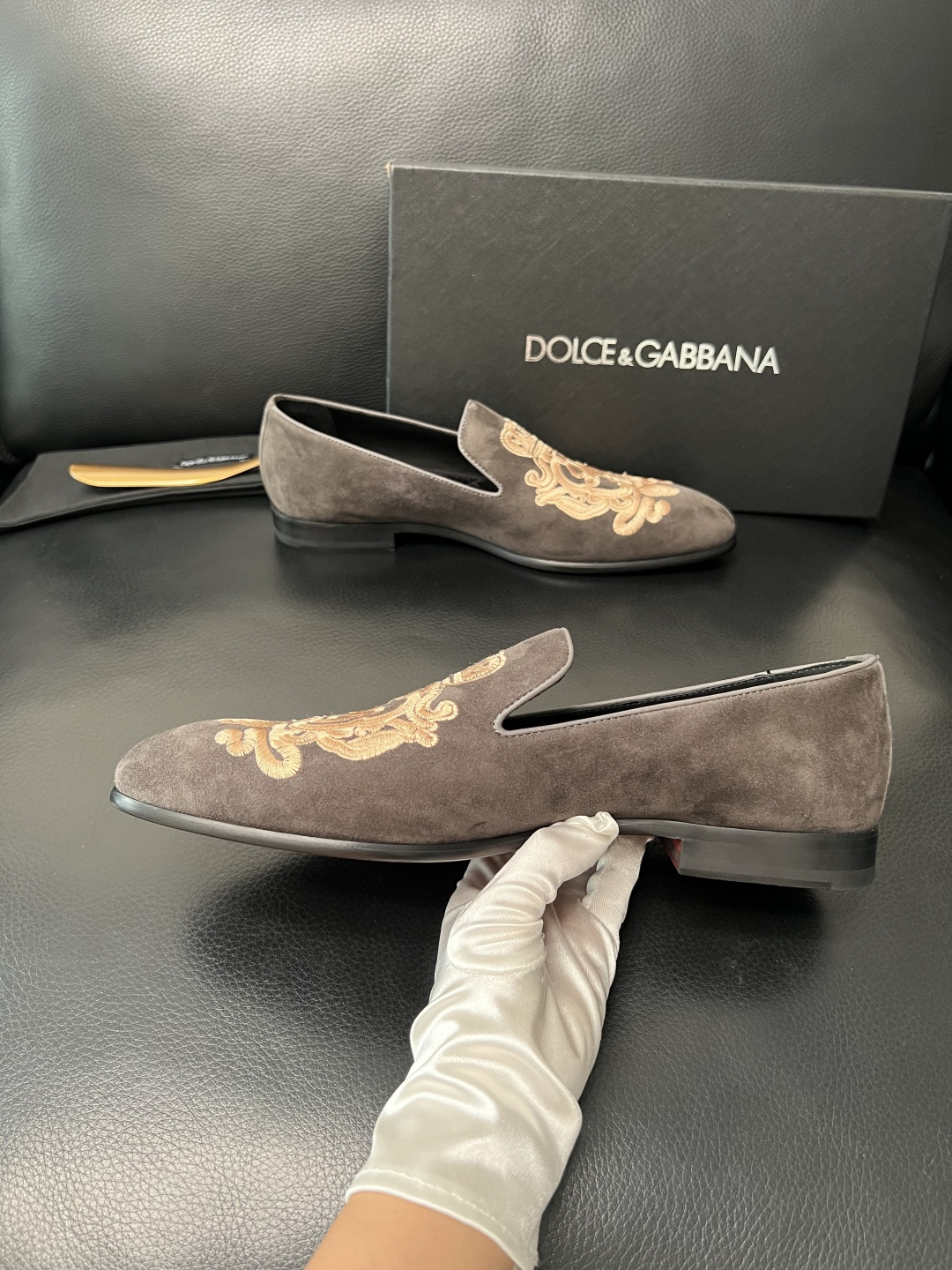 Dolce & Gabbana 高品质 顶级工艺品 杜嘉班纳 爆款皮鞋专柜新品同步，鞋面意大利进口牛皮面