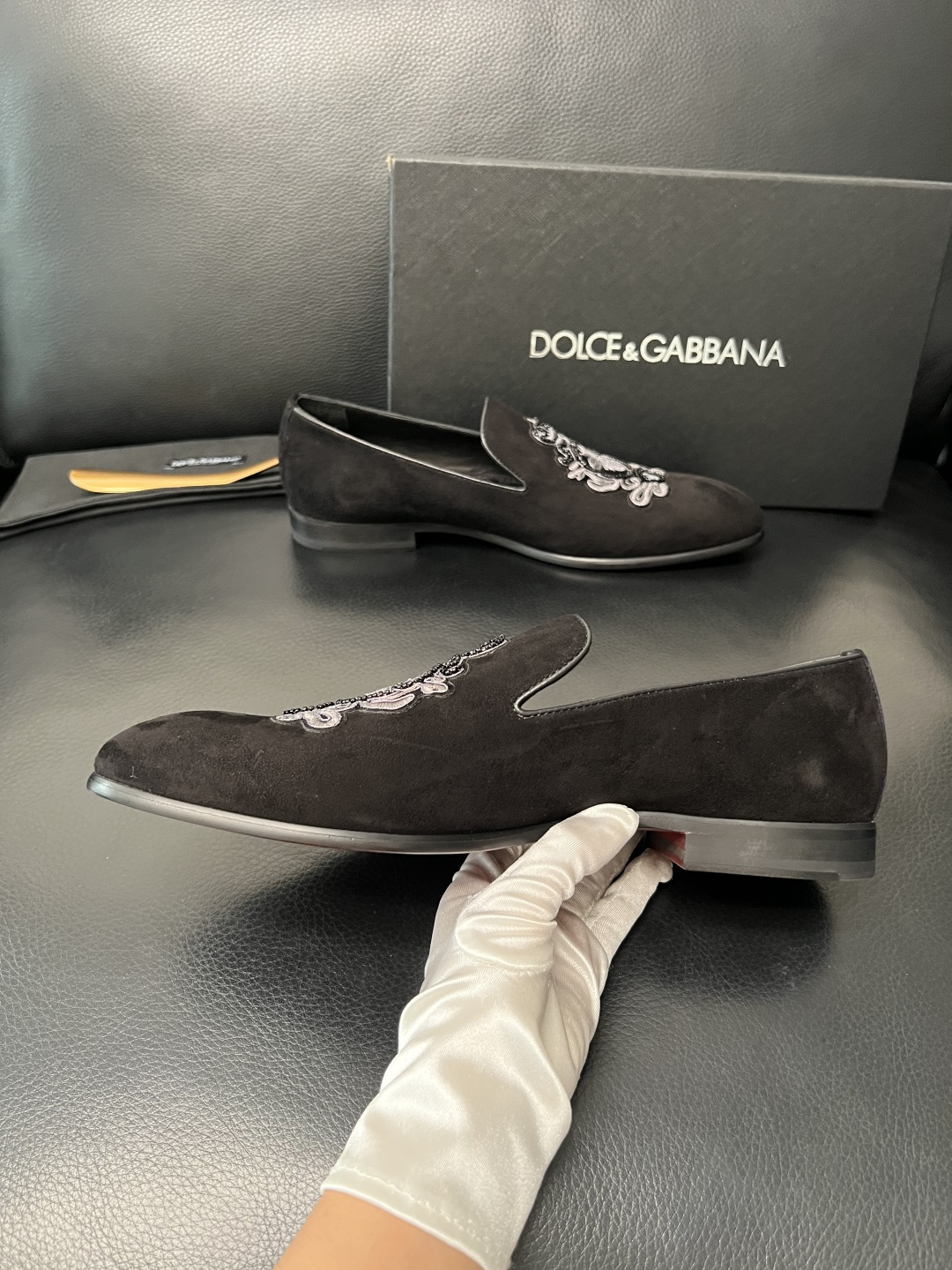 Dolce & Gabbana 高品质 顶级工艺品 杜嘉班纳 爆款皮鞋专柜新品同步，鞋面意大利进口牛皮面