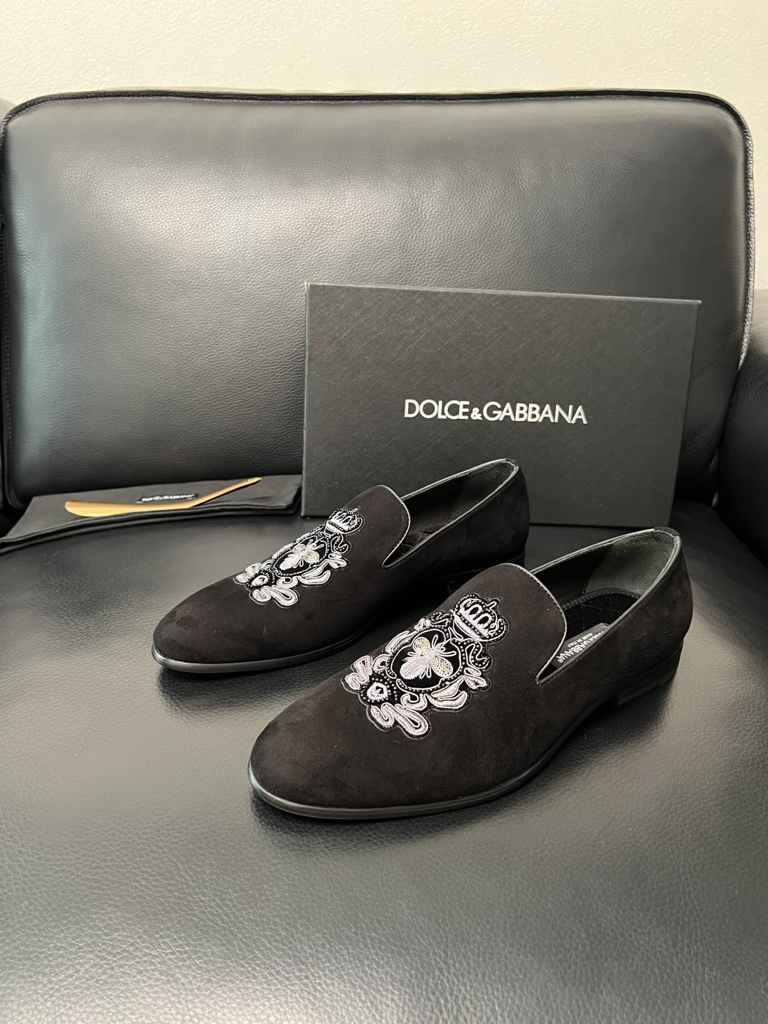 Dolce & Gabbana 高品质 顶级工艺品 杜嘉班纳 爆款皮鞋专柜新品同步，鞋面意大利进口牛皮面