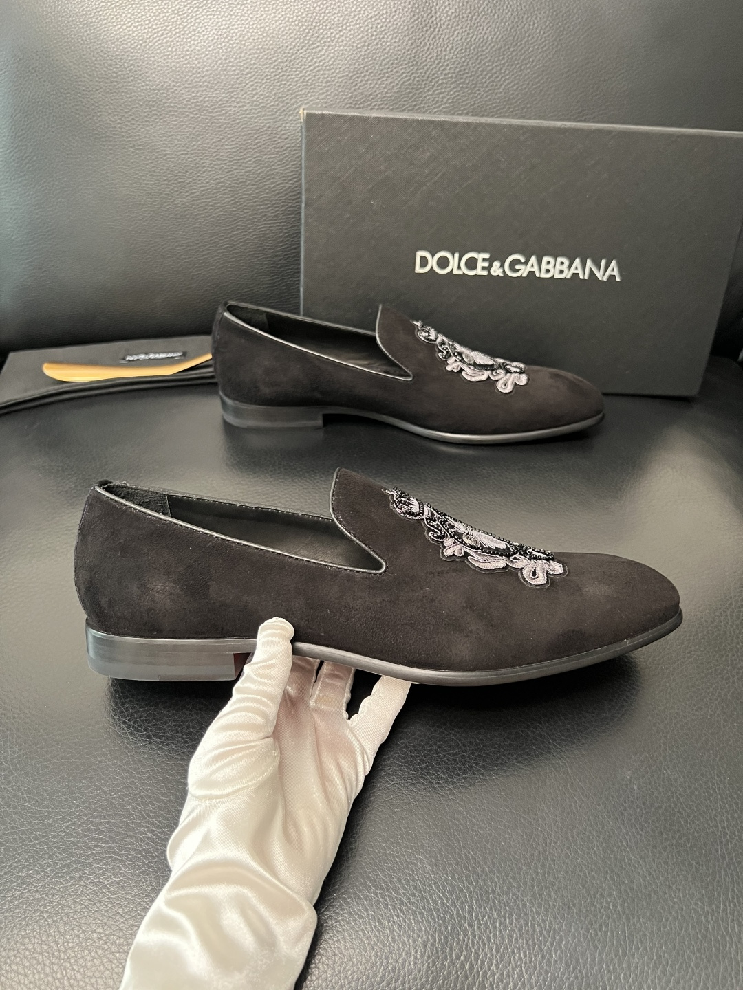 Dolce & Gabbana 高品质 顶级工艺品 杜嘉班纳 爆款皮鞋专柜新品同步，鞋面意大利进口牛皮面