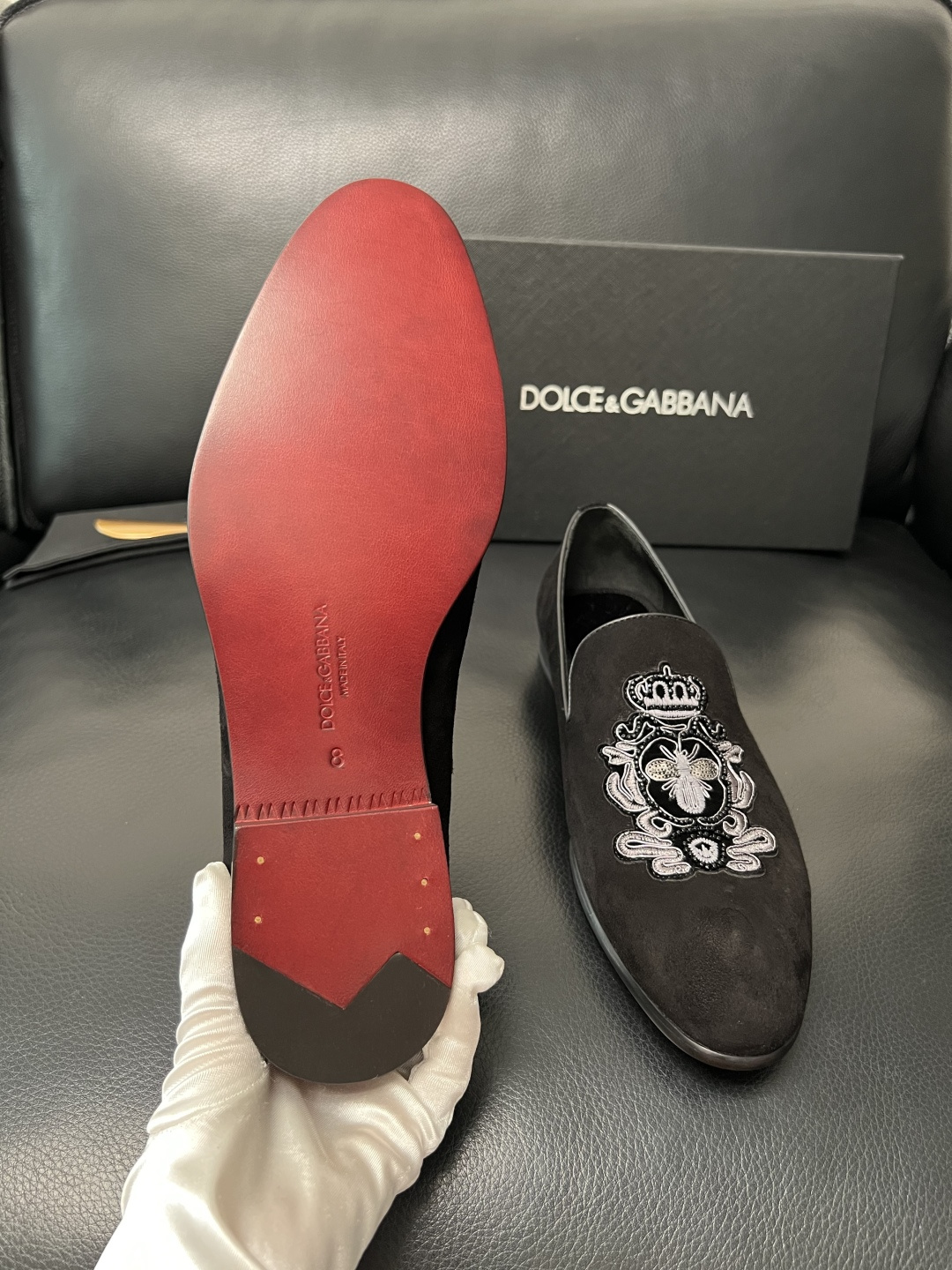 Dolce & Gabbana 高品质 顶级工艺品 杜嘉班纳 爆款皮鞋专柜新品同步，鞋面意大利进口牛皮面