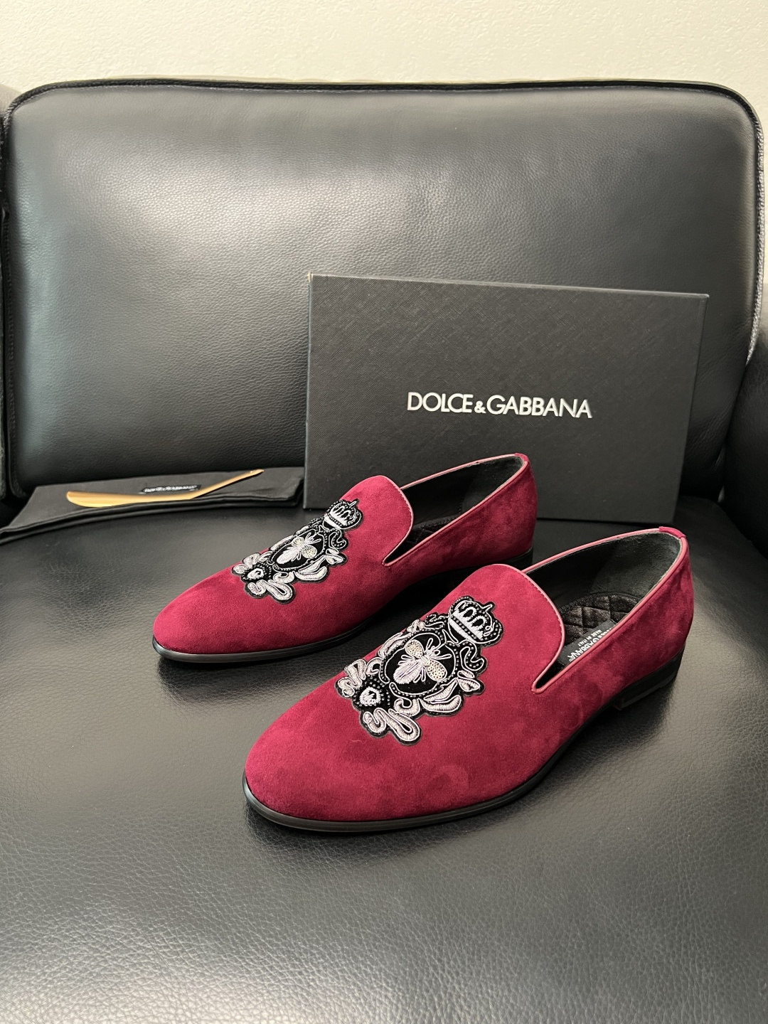 Dolce & Gabbana 高品质 顶级工艺品 杜嘉班纳 爆款皮鞋专柜新品同步，鞋面意大利进口牛皮面