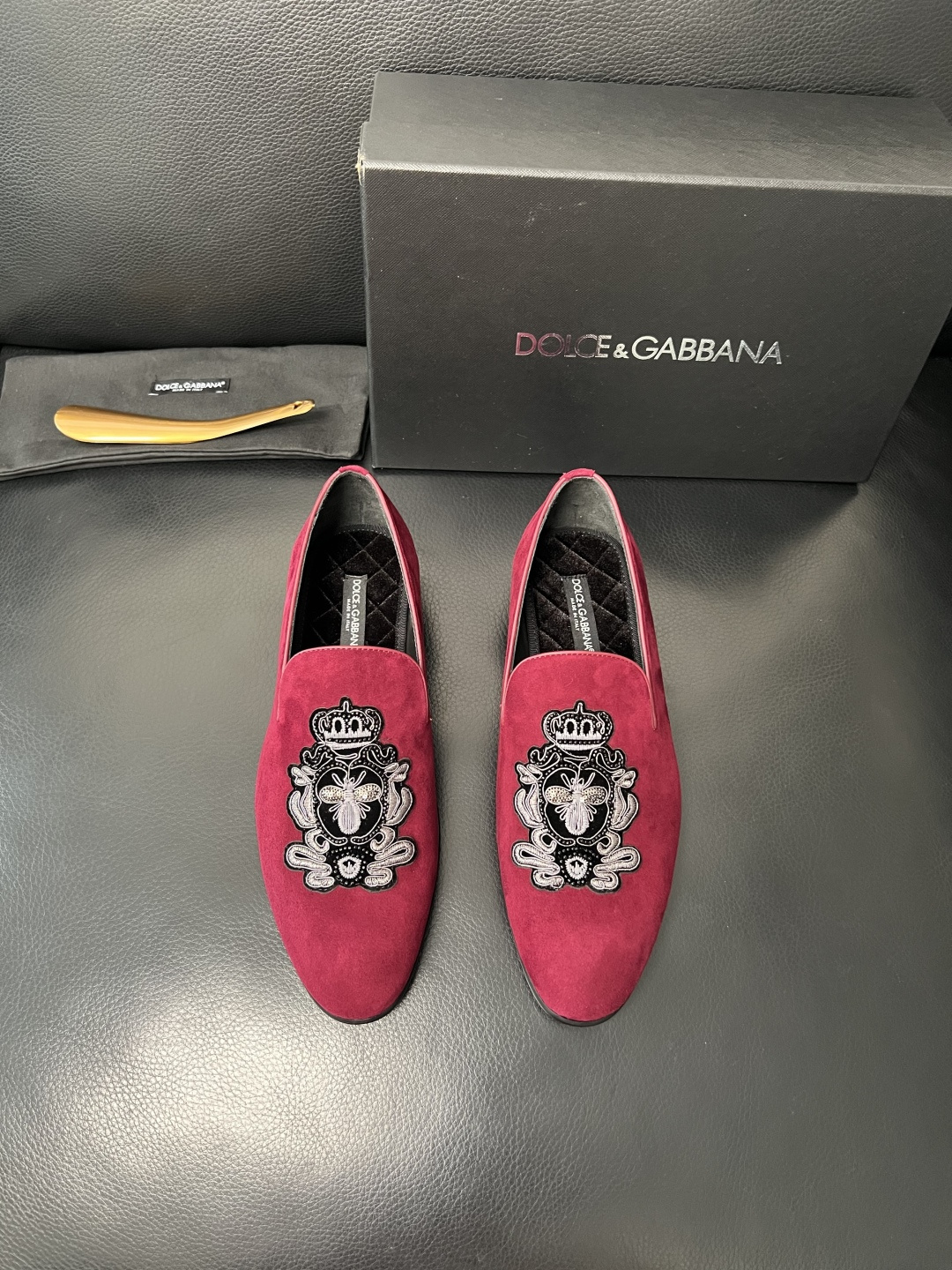 Dolce & Gabbana 高品质 顶级工艺品 杜嘉班纳 爆款皮鞋专柜新品同步，鞋面意大利进口牛皮面