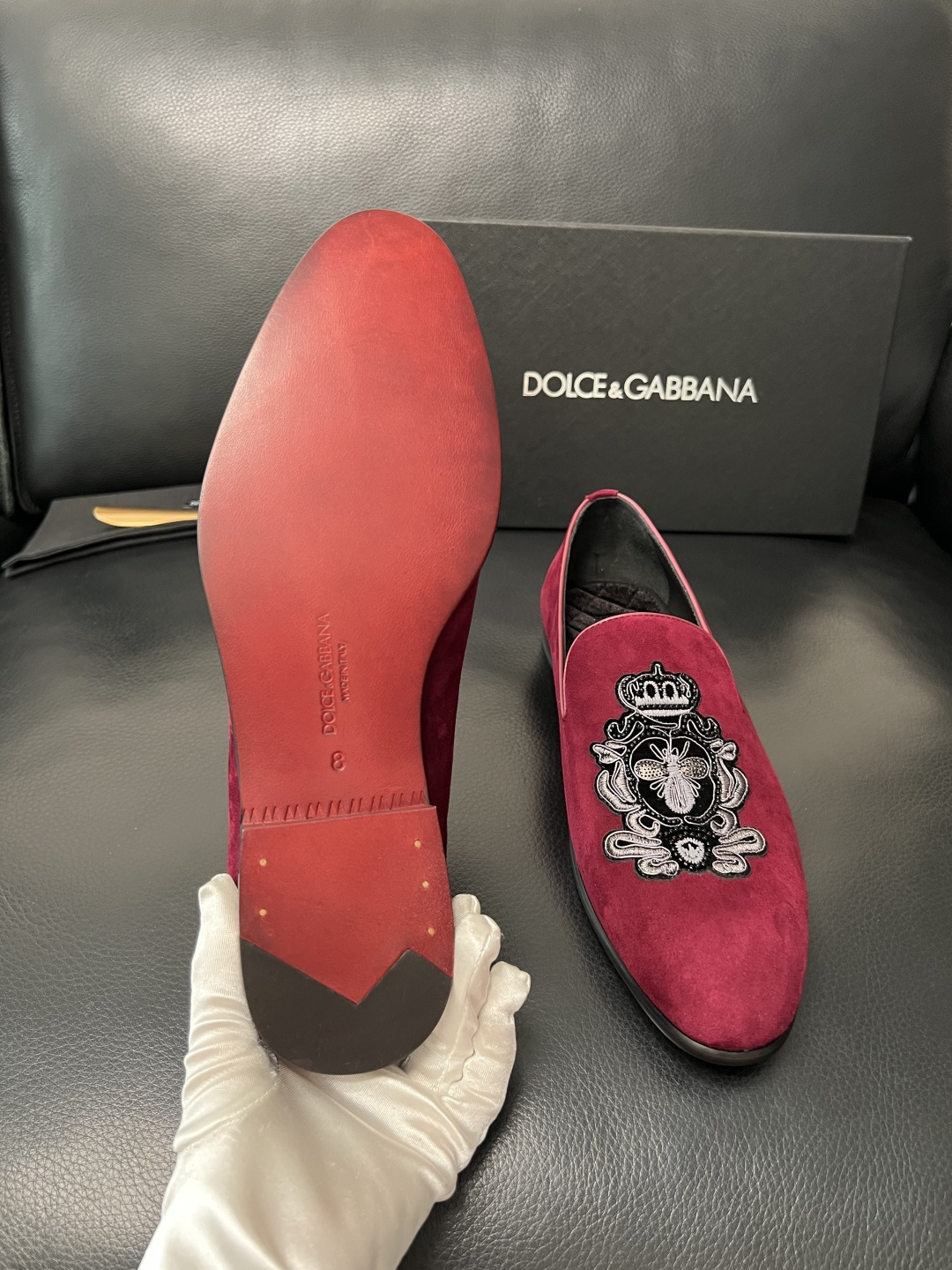 Dolce & Gabbana 高品质 顶级工艺品 杜嘉班纳 爆款皮鞋专柜新品同步，鞋面意大利进口牛皮面