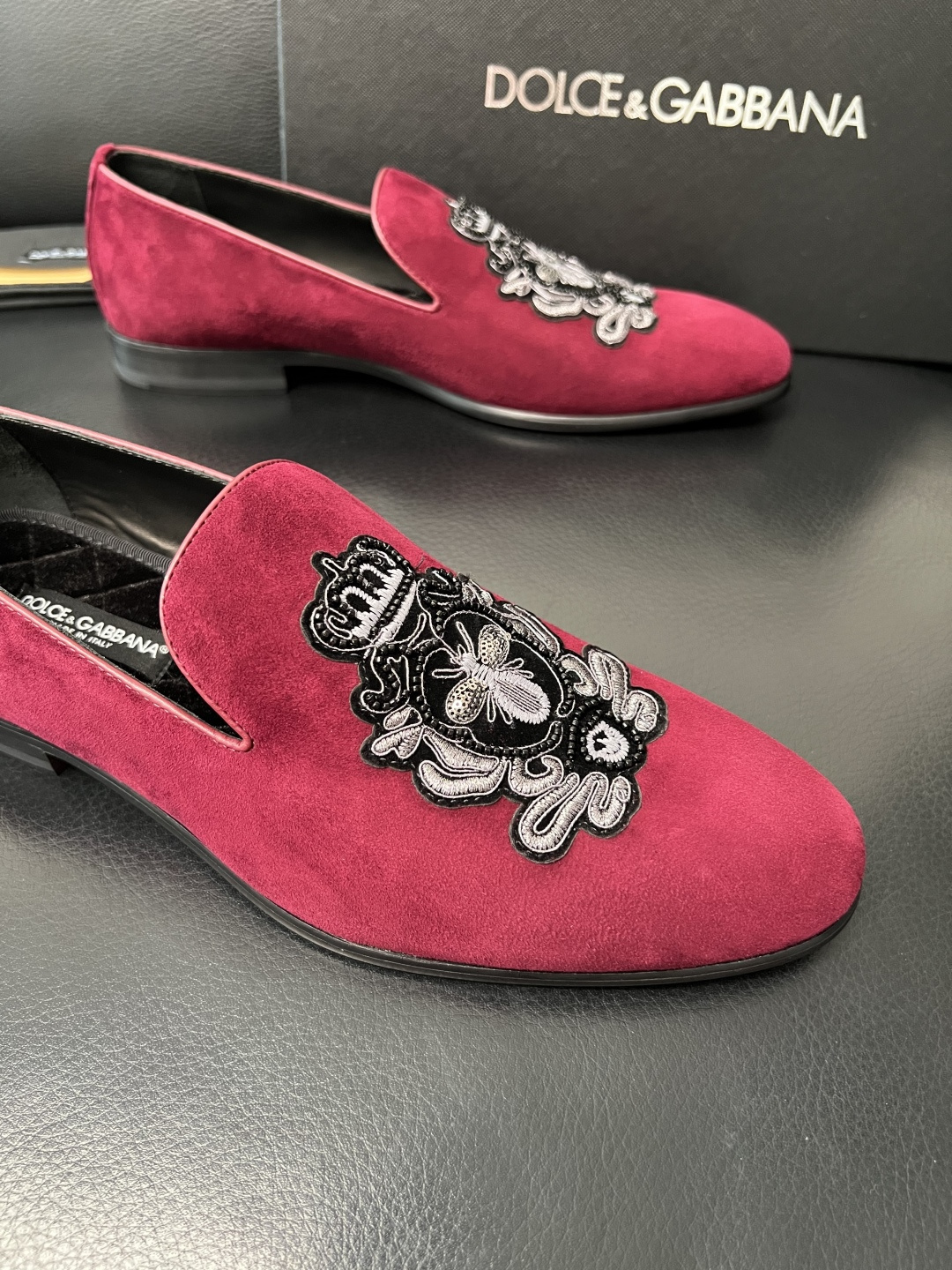 Dolce & Gabbana 高品质 顶级工艺品 杜嘉班纳 爆款皮鞋专柜新品同步，鞋面意大利进口牛皮面