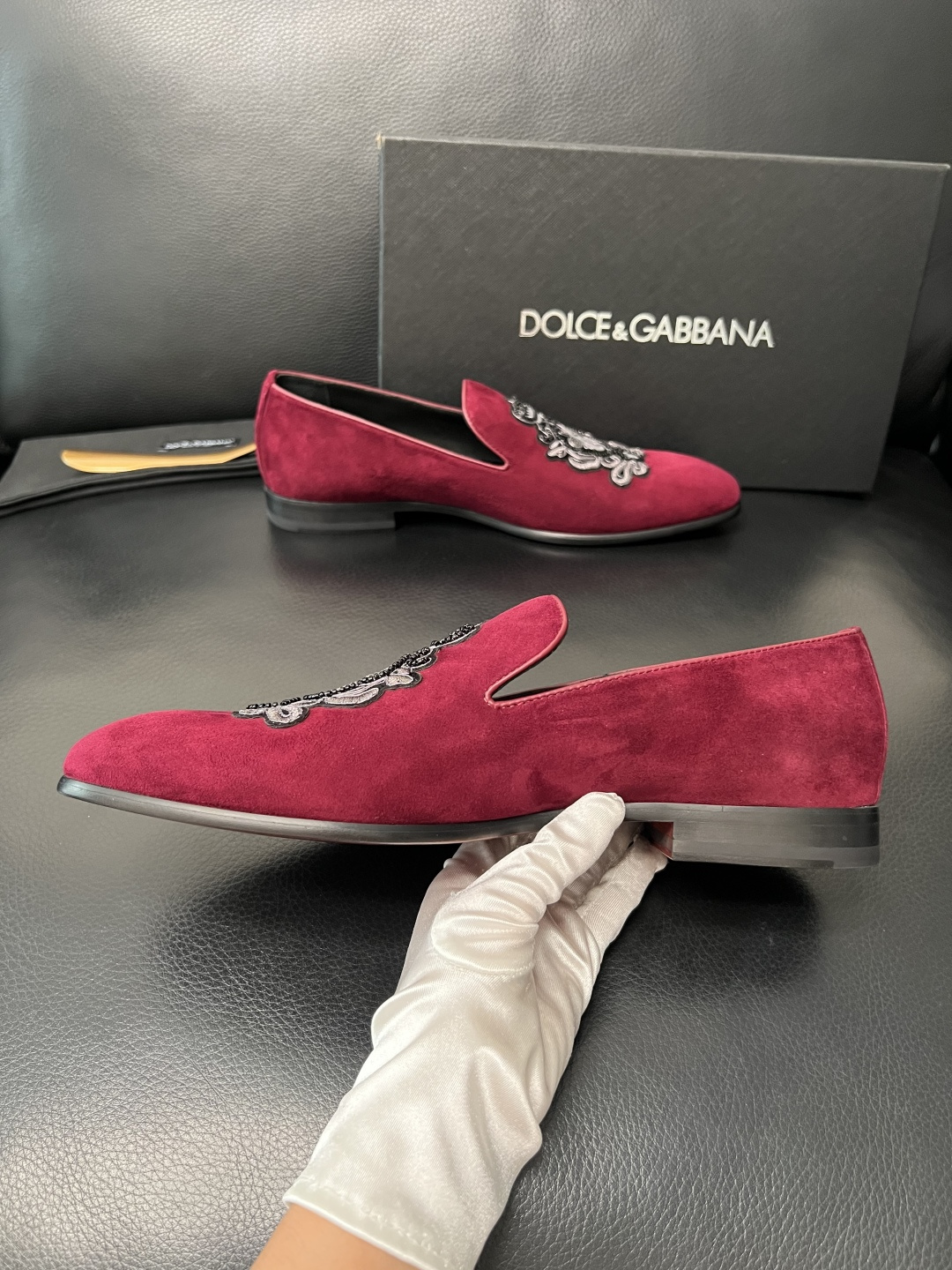 Dolce & Gabbana 高品质 顶级工艺品 杜嘉班纳 爆款皮鞋专柜新品同步，鞋面意大利进口牛皮面