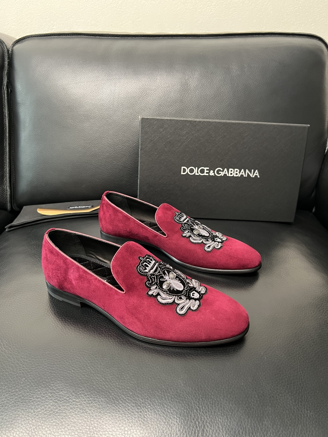 Dolce & Gabbana 高品质 顶级工艺品 杜嘉班纳 爆款皮鞋专柜新品同步，鞋面意大利进口牛皮面