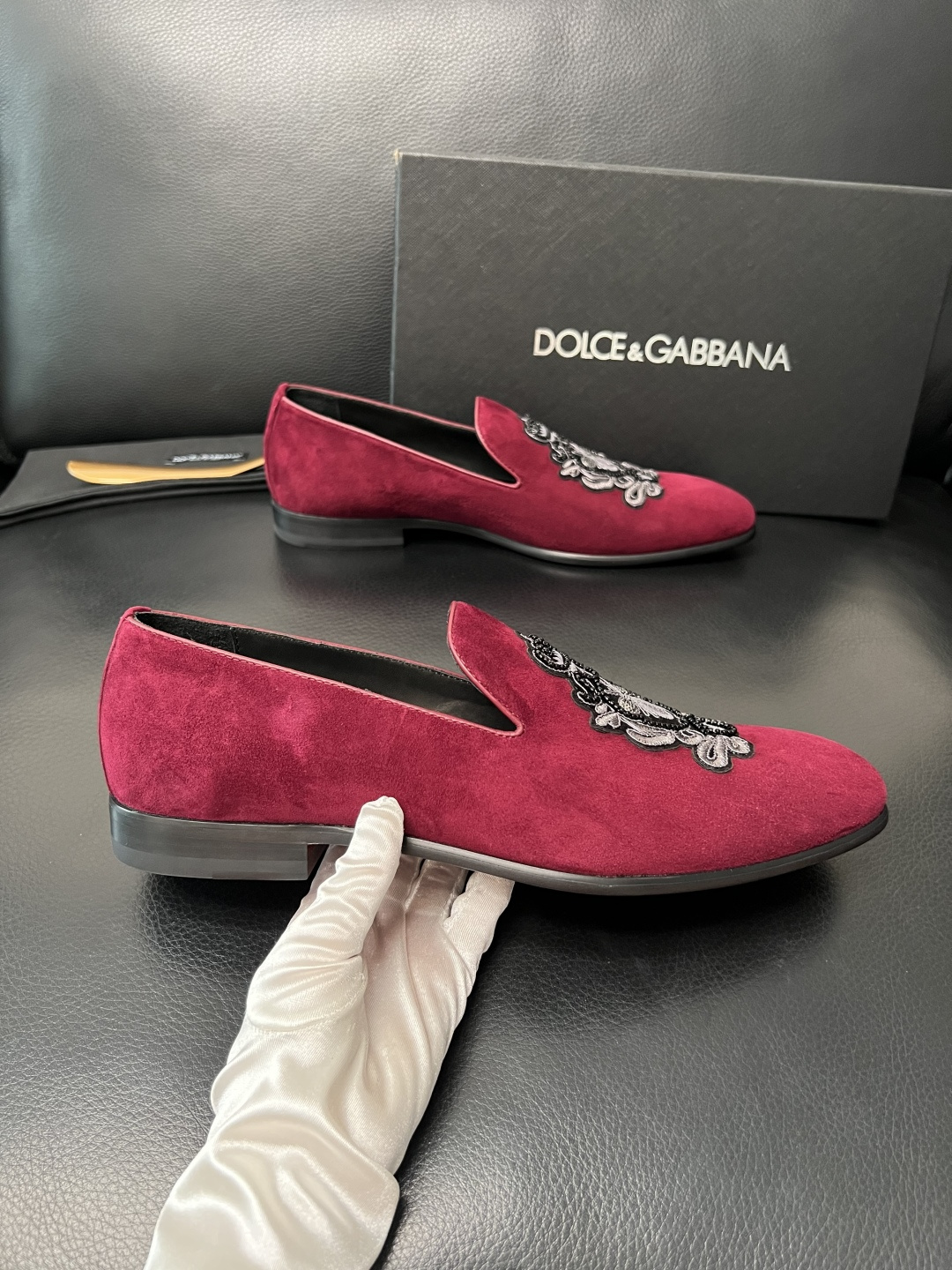Dolce & Gabbana 高品质 顶级工艺品 杜嘉班纳 爆款皮鞋专柜新品同步，鞋面意大利进口牛皮面