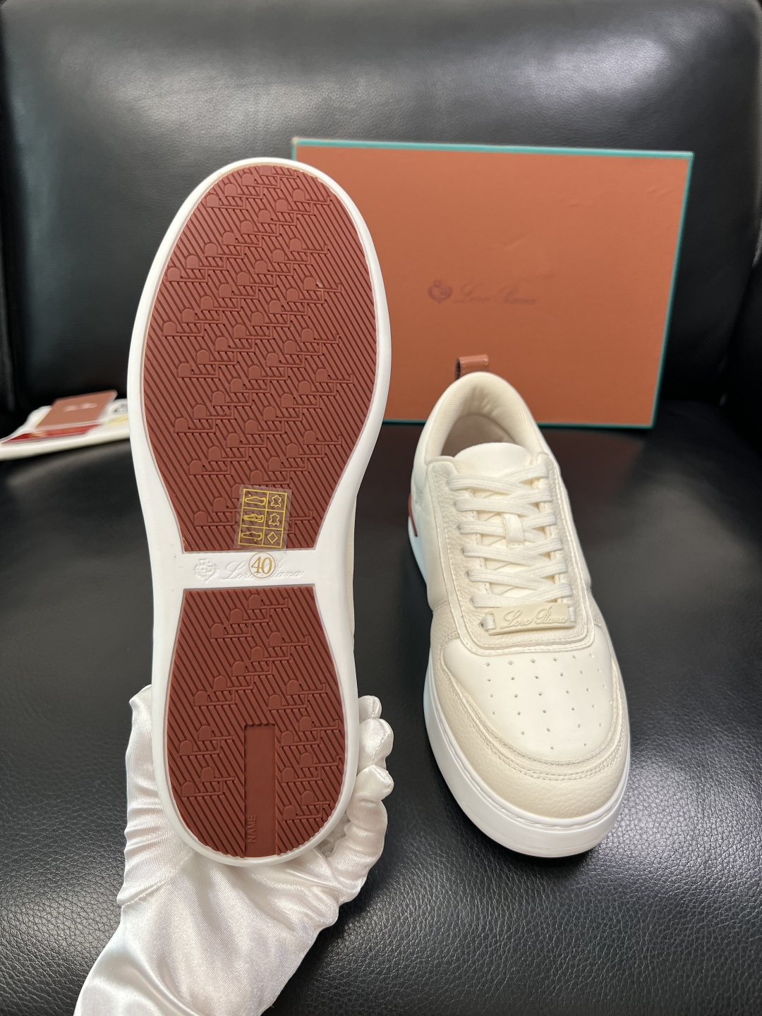 Loro Piana 高品质 顶级工艺品 诺悠翩雅 新品专柜同步原厂配置，鞋面意大利进口牛皮面料，高品质
