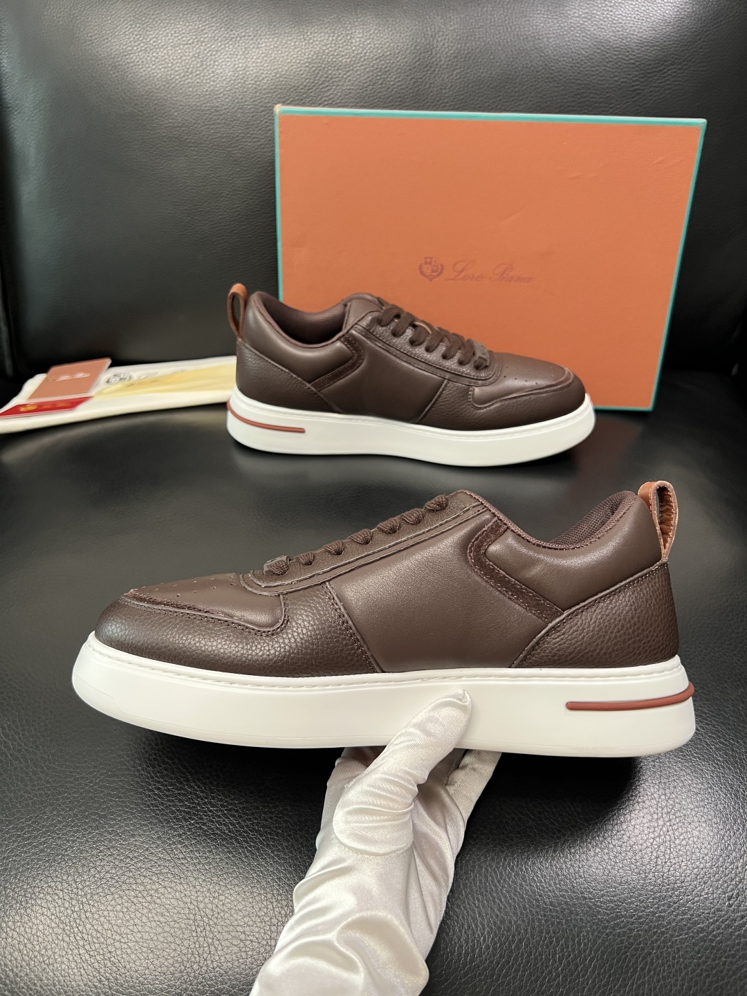Loro Piana 高品质 顶级工艺品 诺悠翩雅 新品专柜同步原厂配置，鞋面意大利进口牛皮面料，高品质