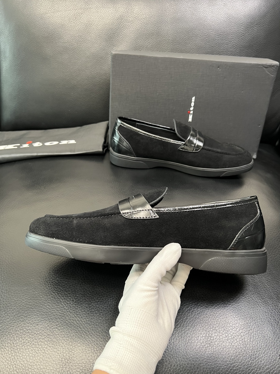 ⚠️只换码不退⚠️ kiton 高品质 顶级工艺品 专柜新品同步，鞋面意大利进口牛皮面料，进口水染牛皮内