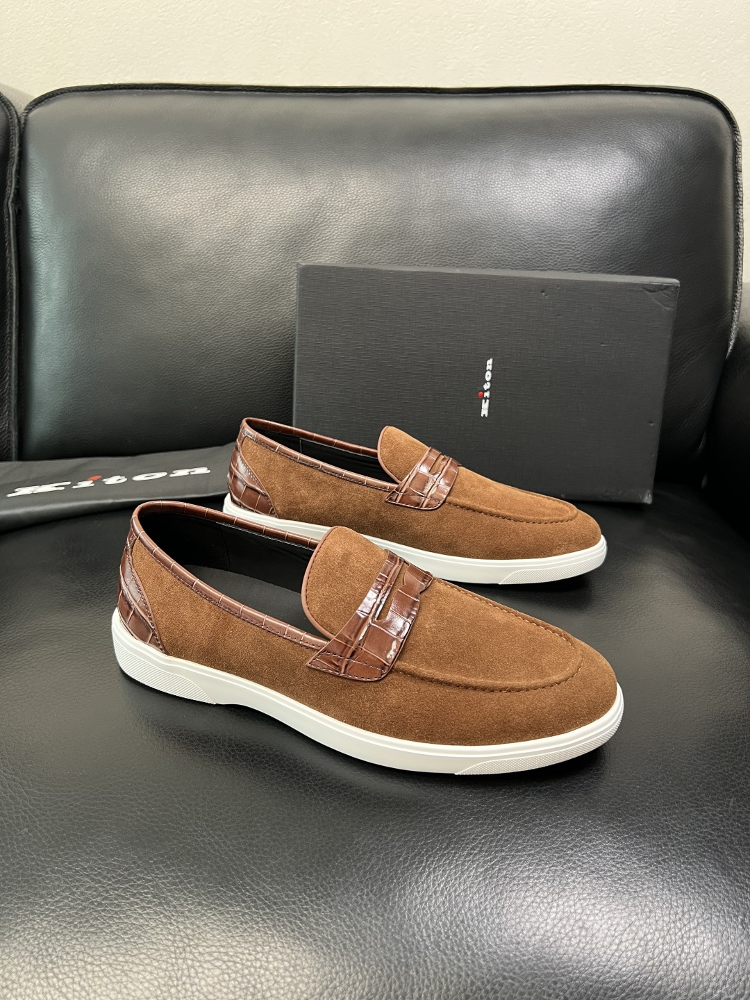 ⚠️只换码不退⚠️ kiton 高品质 顶级工艺品 专柜新品同步，鞋面意大利进口牛皮面料，进口水染牛皮内