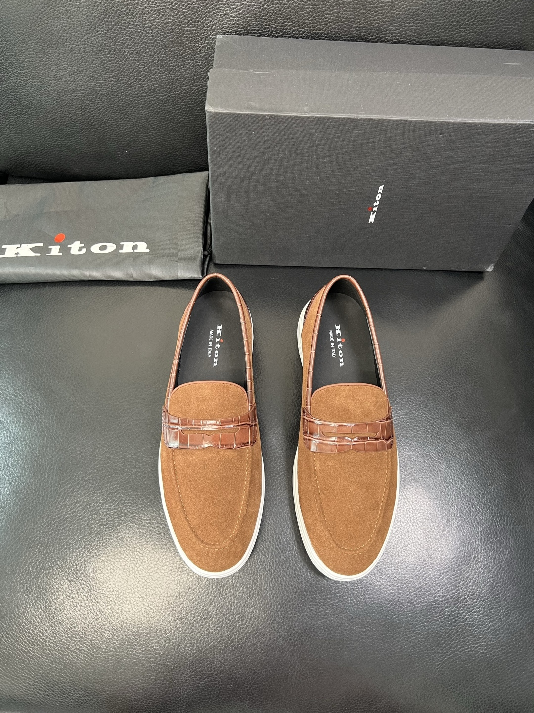 ⚠️只换码不退⚠️ kiton 高品质 顶级工艺品 专柜新品同步，鞋面意大利进口牛皮面料，进口水染牛皮内