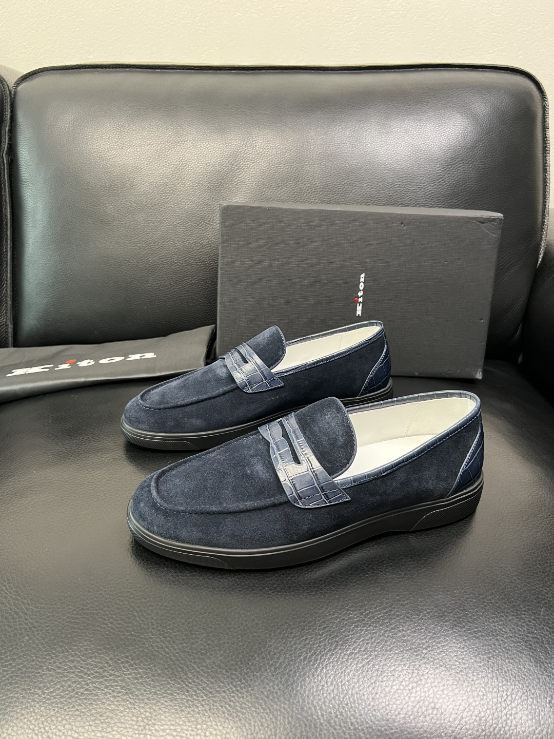 ⚠️只换码不退⚠️ kiton 高品质 顶级工艺品 专柜新品同步，鞋面意大利进口牛皮面料，进口水染牛皮内