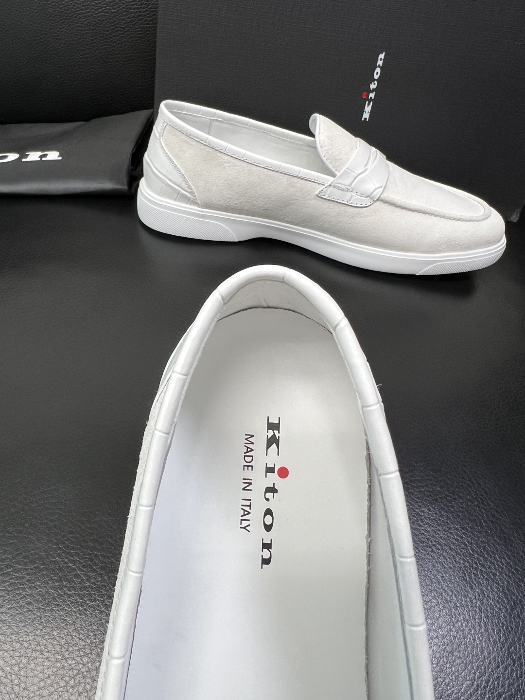 ⚠️只换码不退⚠️ kiton 高品质 顶级工艺品 专柜新品同步，鞋面意大利进口牛皮面料，进口水染牛皮内