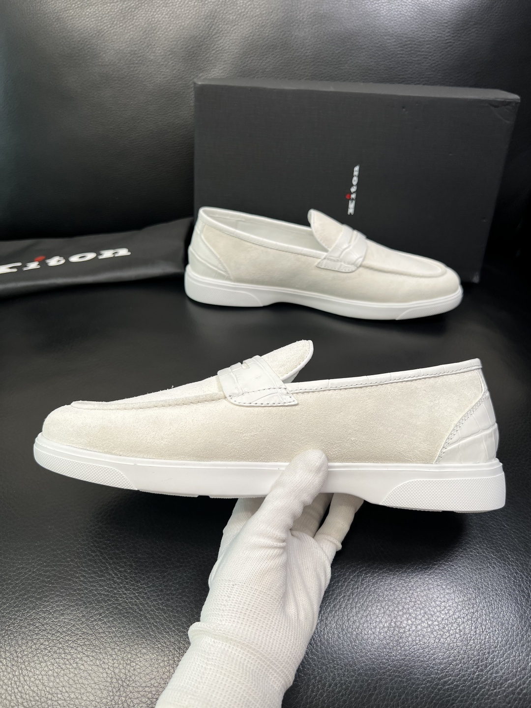 ⚠️只换码不退⚠️ kiton 高品质 顶级工艺品 专柜新品同步，鞋面意大利进口牛皮面料，进口水染牛皮内