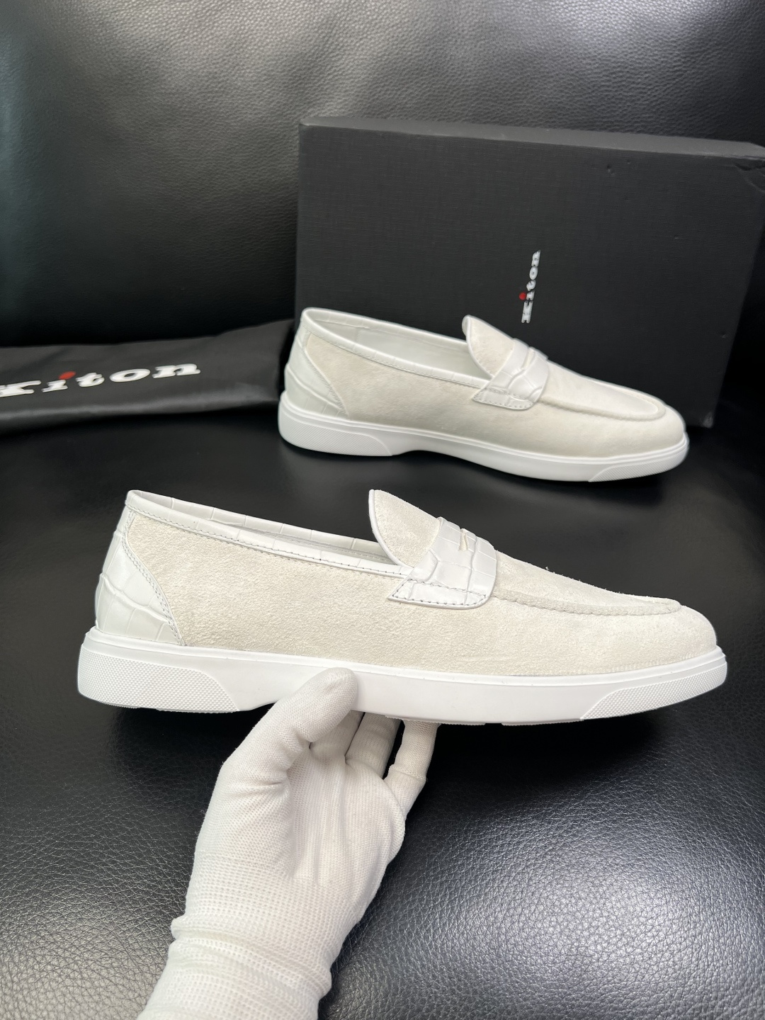 ⚠️只换码不退⚠️ kiton 高品质 顶级工艺品 专柜新品同步，鞋面意大利进口牛皮面料，进口水染牛皮内