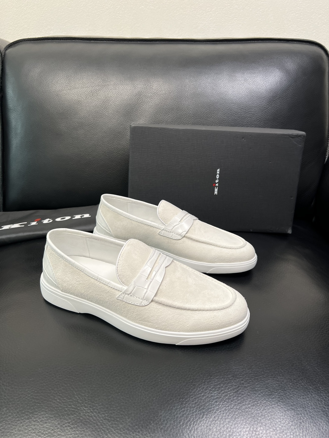 ⚠️只换码不退⚠️ kiton 高品质 顶级工艺品 专柜新品同步，鞋面意大利进口牛皮面料，进口水染牛皮内