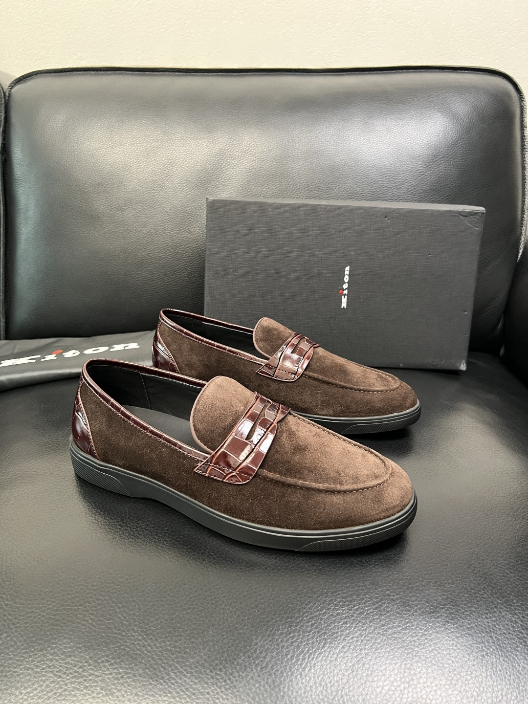 ⚠️只换码不退⚠️ kiton 高品质 顶级工艺品 专柜新品同步，鞋面意大利进口牛皮面料，进口水染牛皮内