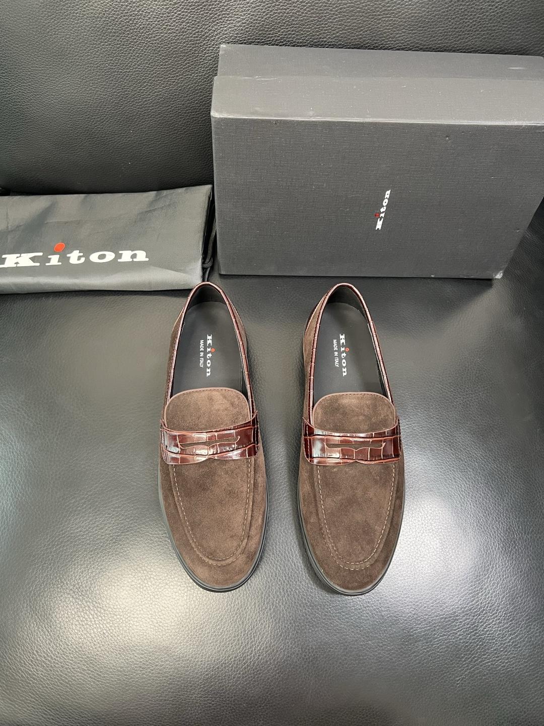 ⚠️只换码不退⚠️ kiton 高品质 顶级工艺品 专柜新品同步，鞋面意大利进口牛皮面料，进口水染牛皮内