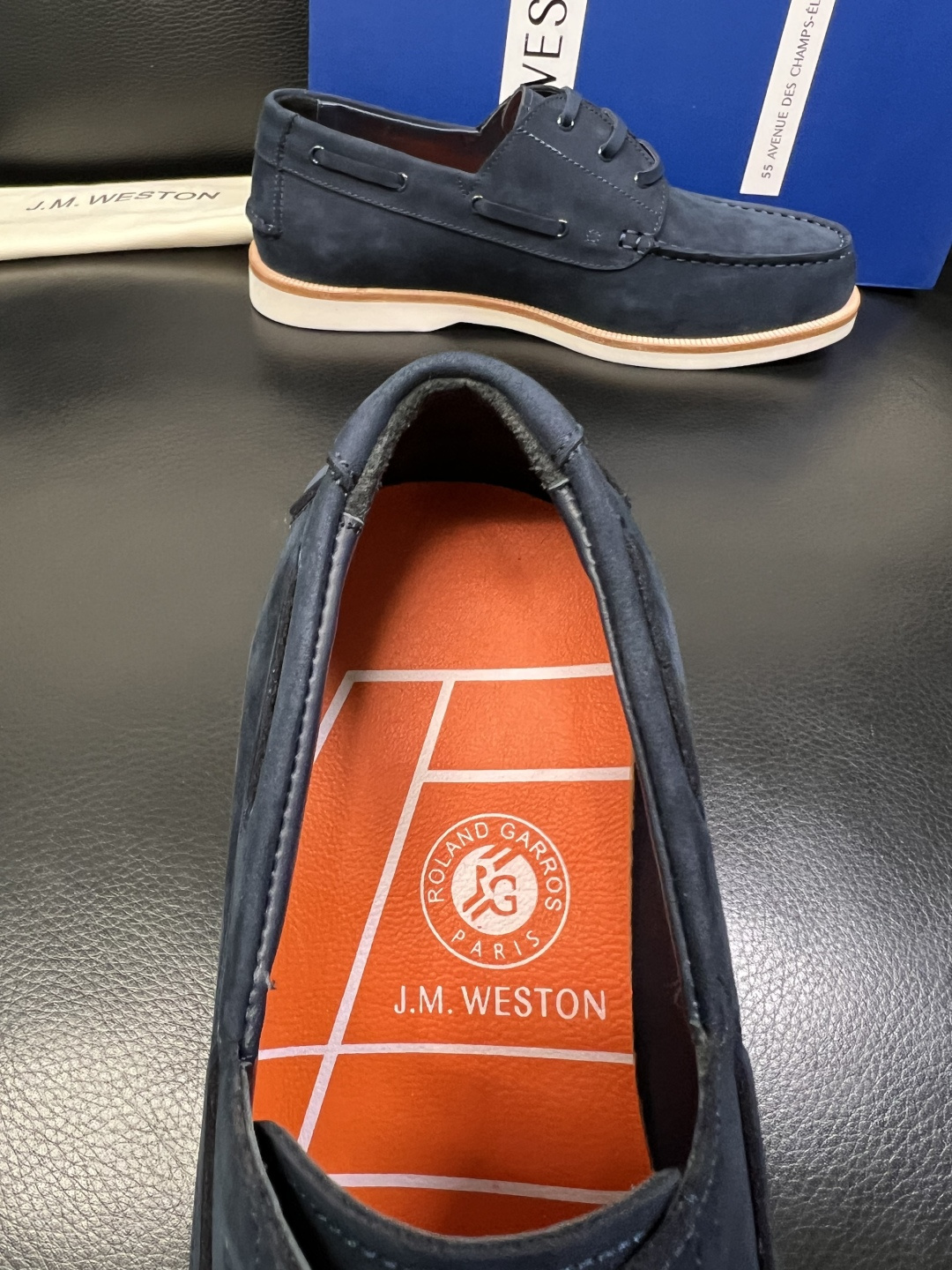 ⚠️只换码不退⚠️ J.M.WESTON 高品质 顶级工艺品 专柜新品同步，鞋面意大利进口牛皮拼布面料，