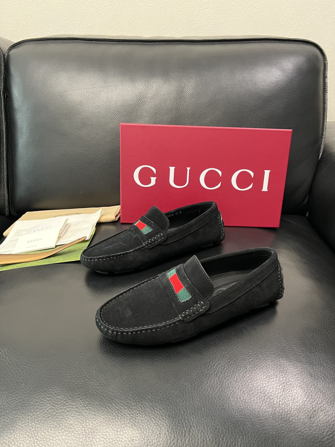 Gucci 高品质  顶级工艺品  古奇  豆豆鞋专柜经典款原厂配置，意大利进口牛皮面料，进口牛皮内里垫
