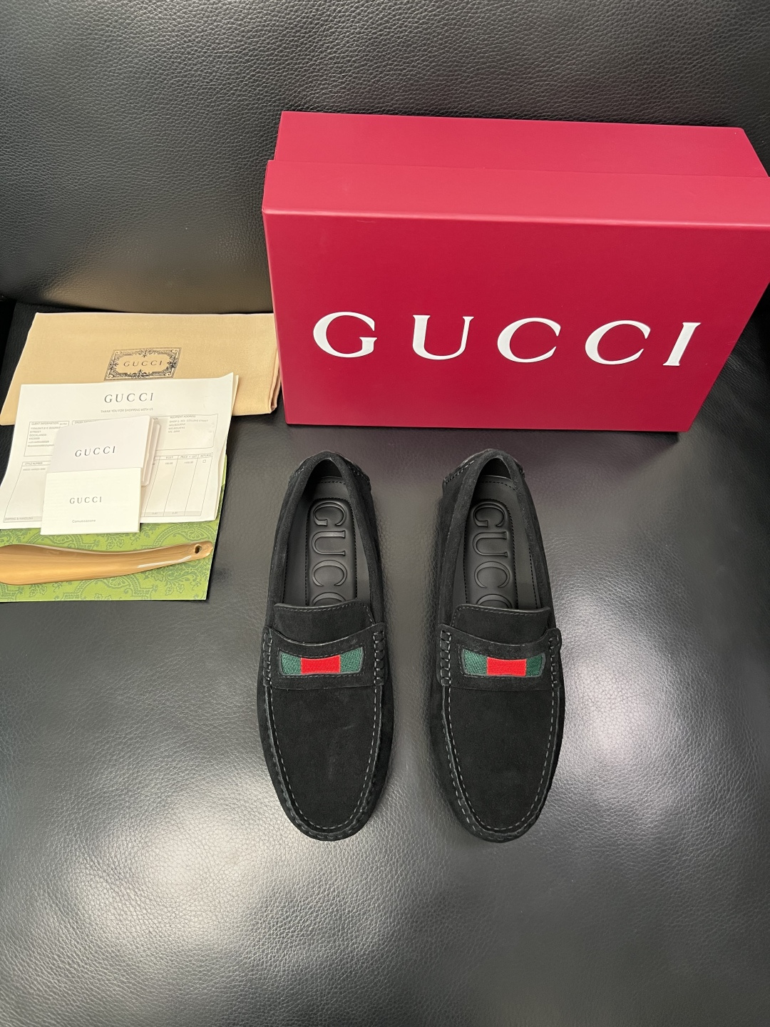 Gucci 高品质  顶级工艺品  古奇  豆豆鞋专柜经典款原厂配置，意大利进口牛皮面料，进口牛皮内里垫