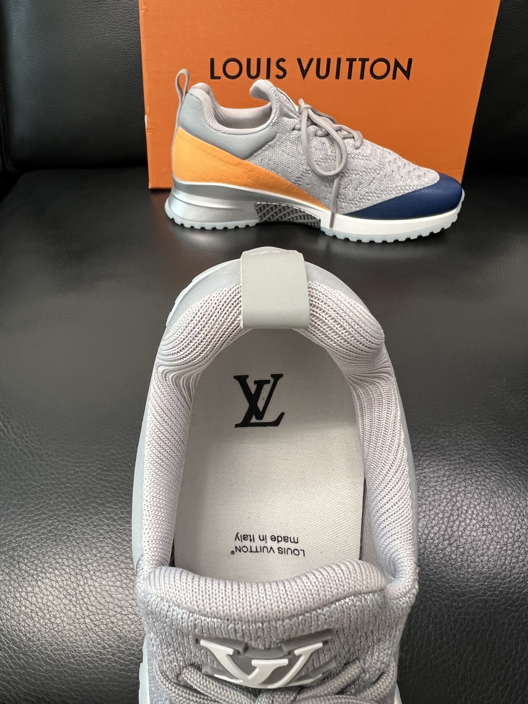 Lv  高品质  顶级工艺品  路易威登，运动板鞋专柜同步，鞋面意大利进口飞织面料，高品质拼接缤纷色彩复