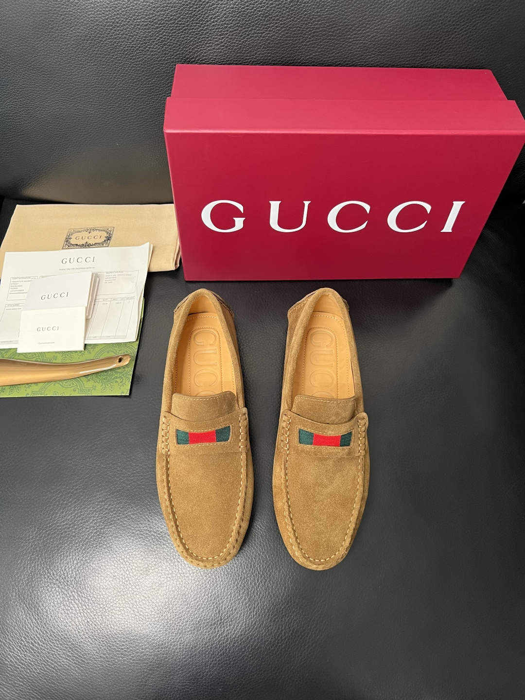 Gucci 高品质  顶级工艺品  古奇  豆豆鞋专柜经典款原厂配置，意大利进口牛皮面料，进口牛皮内里垫