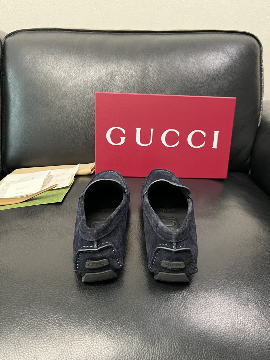 Gucci 高品质  顶级工艺品  古奇  豆豆鞋专柜经典款原厂配置，意大利进口牛皮面料，进口牛皮内里垫