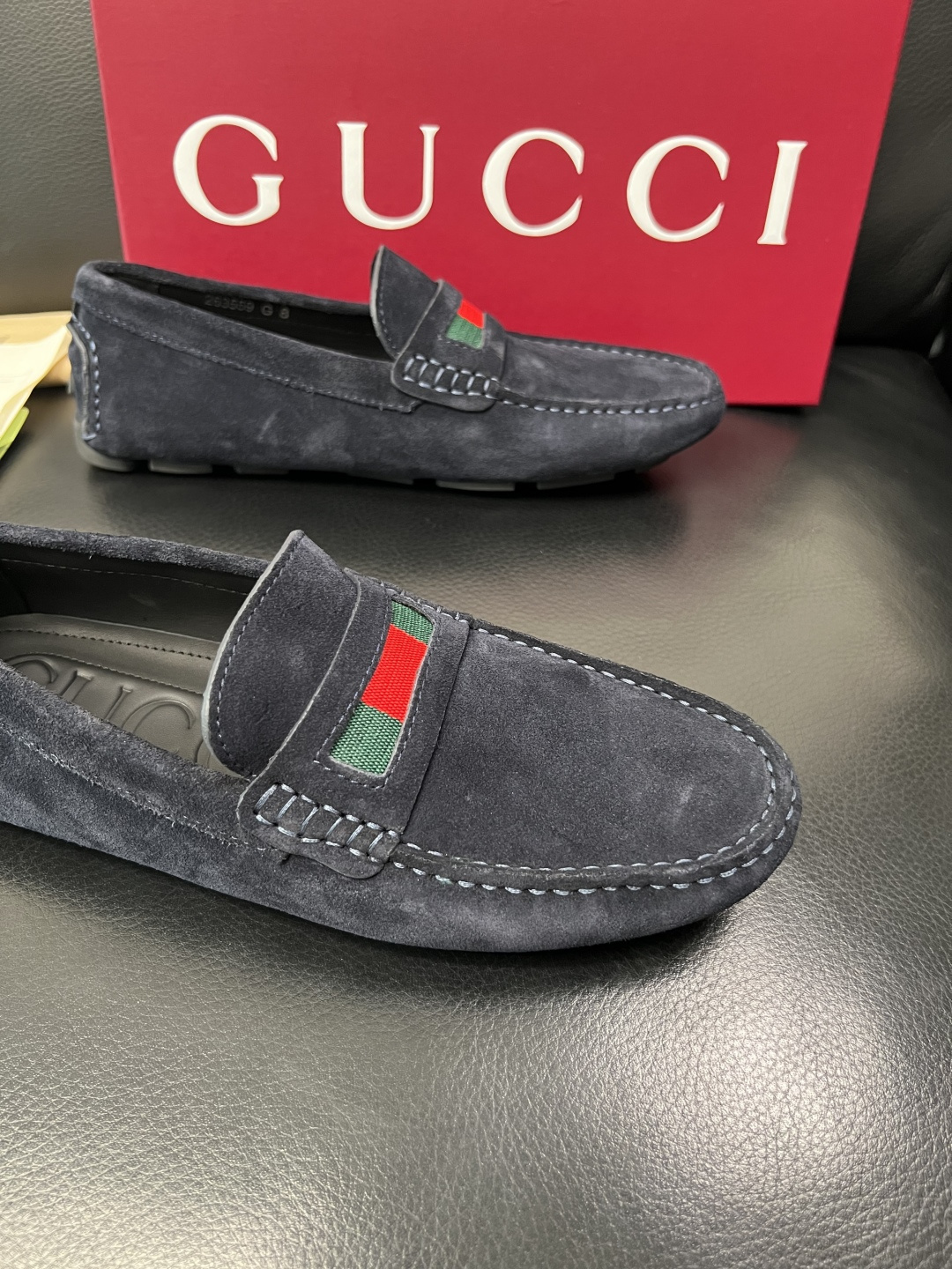 Gucci 高品质  顶级工艺品  古奇  豆豆鞋专柜经典款原厂配置，意大利进口牛皮面料，进口牛皮内里垫
