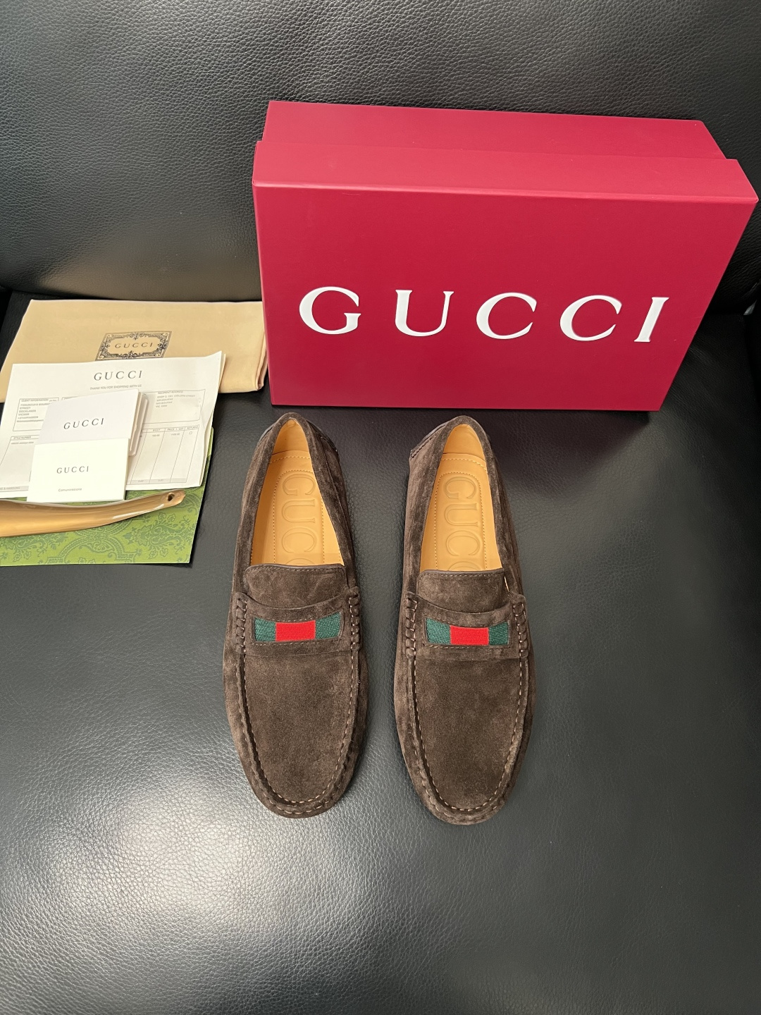 Gucci 高品质  顶级工艺品  古奇  豆豆鞋专柜经典款原厂配置，意大利进口牛皮面料，进口牛皮内里垫