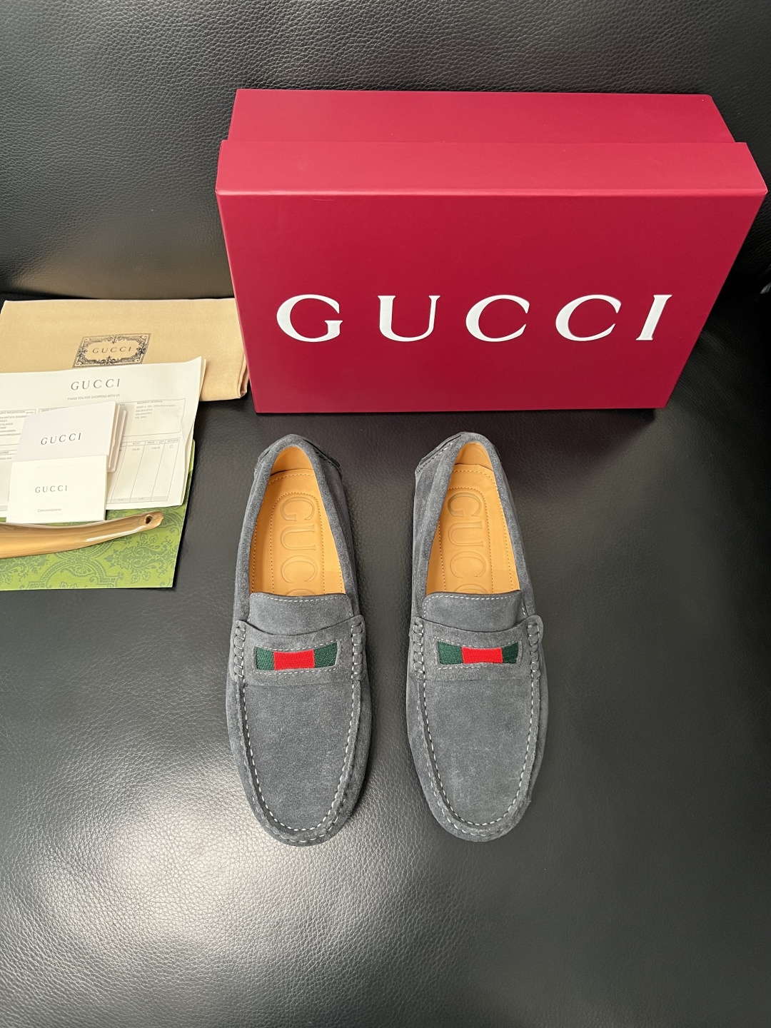 Gucci 高品质  顶级工艺品  古奇  豆豆鞋专柜经典款原厂配置，意大利进口牛皮面料，进口牛皮内里垫