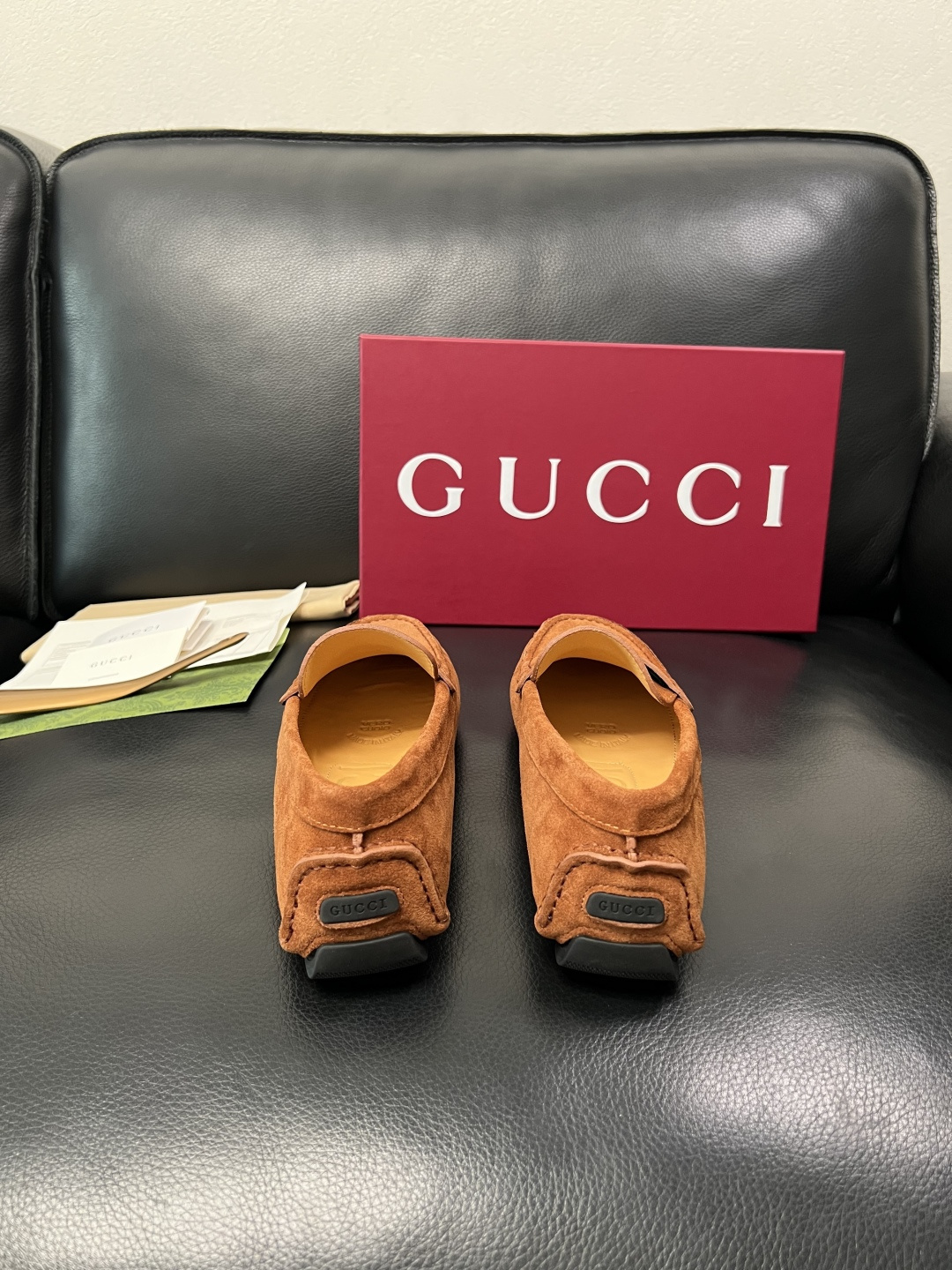 Gucci 高品质  顶级工艺品  古奇  豆豆鞋专柜经典款原厂配置，意大利进口牛皮面料，进口牛皮内里垫